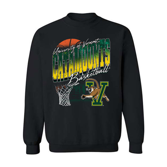 UVM - NCAA Women's Basketball : Madison Hall - Vintage Sherseys Crewneck Sweatshirt-0
