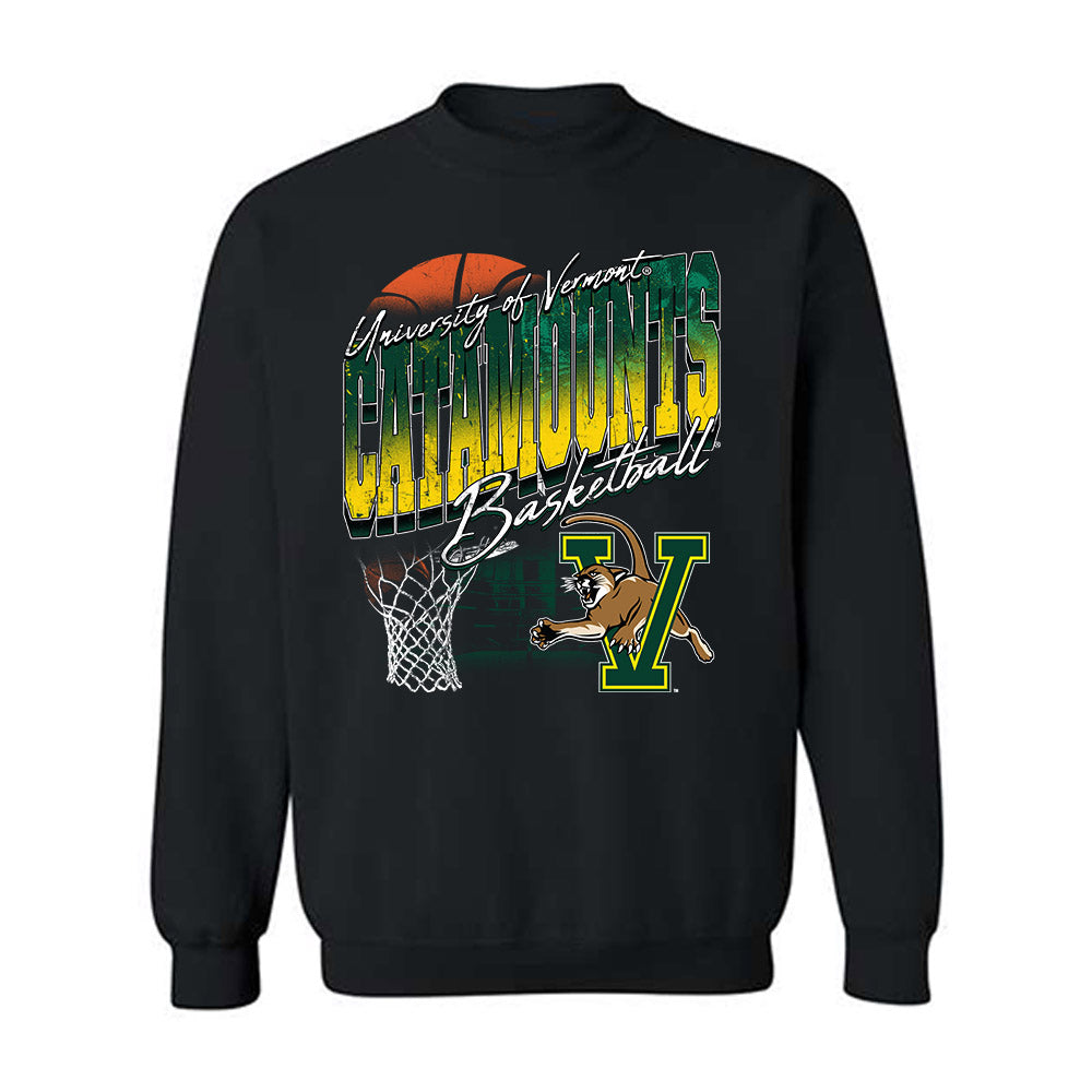 UVM - NCAA Men's Basketball : Sean Blake - Vintage Sherseys Crewneck Sweatshirt-0