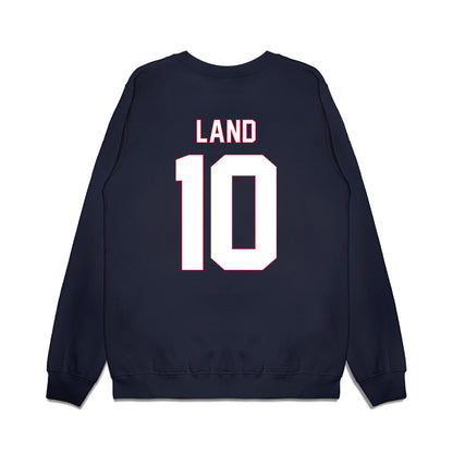 South Alabama - NCAA Men's Basketball : Maxwell Land - Vintage Shersey Premium Crewneck Sweatshirt-1