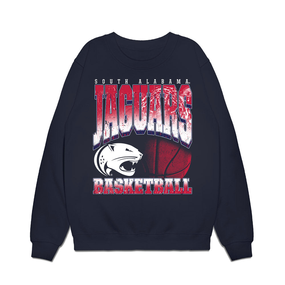South Alabama - NCAA Women's Basketball : Princess Okafor - Vintage Shersey Premium Crewneck Sweatshirt-0