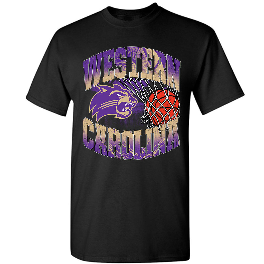 Western Carolina - NCAA Men's Basketball : Tayeshaun Smith - Vintage Sherseys T-Shirt-0