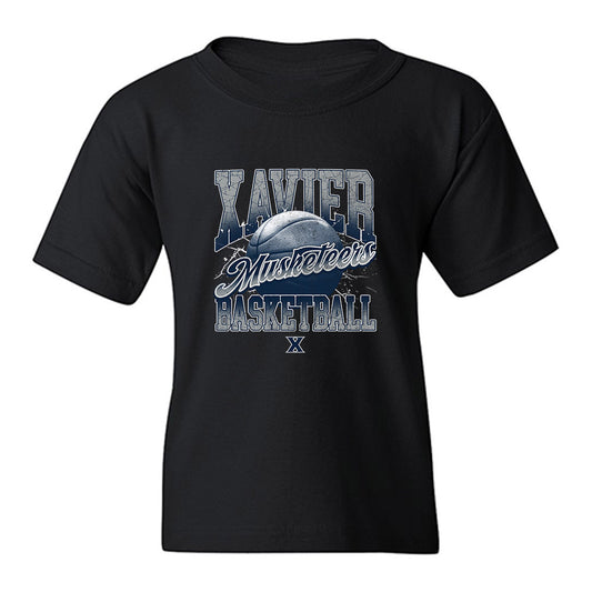 Xavier - NCAA Men's Basketball : Gabriel Pozzato - Vintage Youth T-Shirt-0