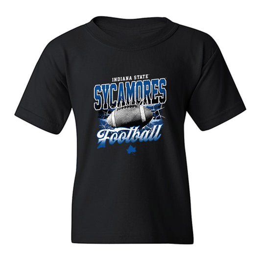 Indiana State - NCAA Football : Sirmaine Campbell - Vintage Shersey Youth T-Shirt-0
