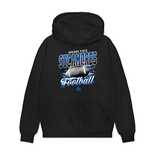Indiana State - NCAA Football : Kendrick Milford - Vintage Shersey Premium Hooded Sweatshirt-0