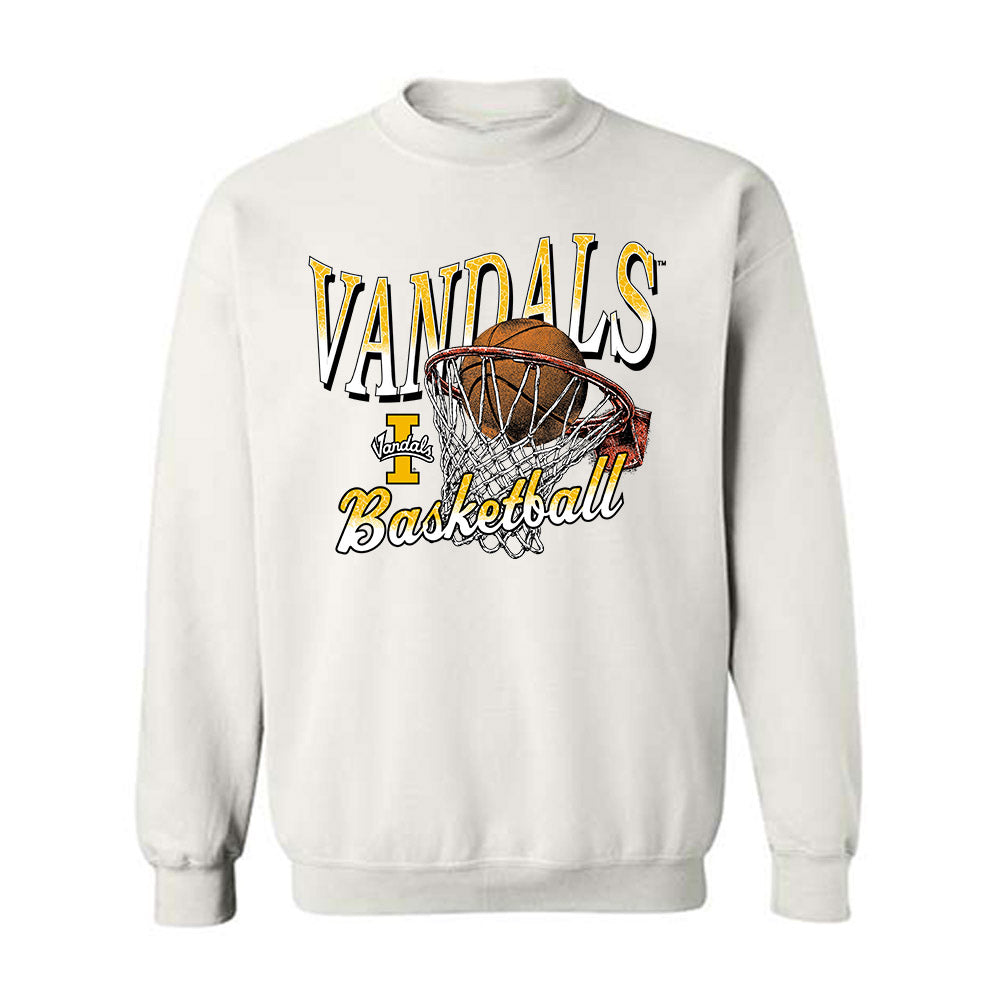 Idaho - NCAA Women's Basketball : Reese Degroot - Vintage Sherseys Crewneck Sweatshirt-0