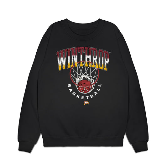 Winthrop - NCAA Men's Basketball : Kaleb Evans - Vintage Shersey Premium Crewneck Sweatshirt-0