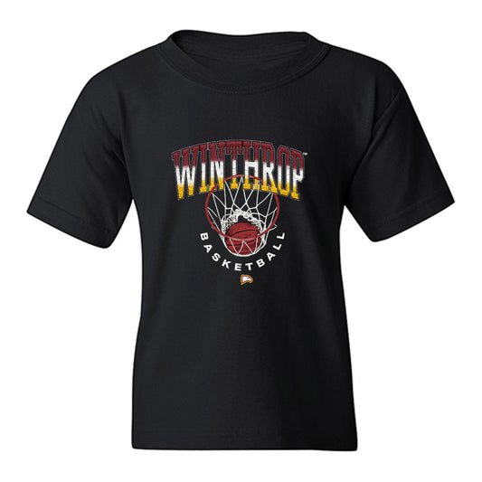 Winthrop - NCAA Men's Basketball : Kaleb Evans - Vintage Shersey Youth T-Shirt-0