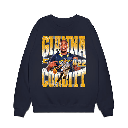 UTC - NCAA Women's Basketball : Gianna Corbitt - Collage Premium Crewneck Sweatshirt-0