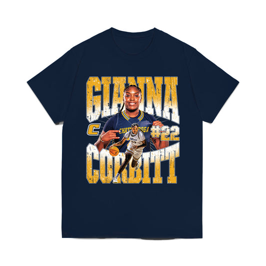 UTC - NCAA Women's Basketball : Gianna Corbitt - Collage Comfort Colors T-Shirt-0