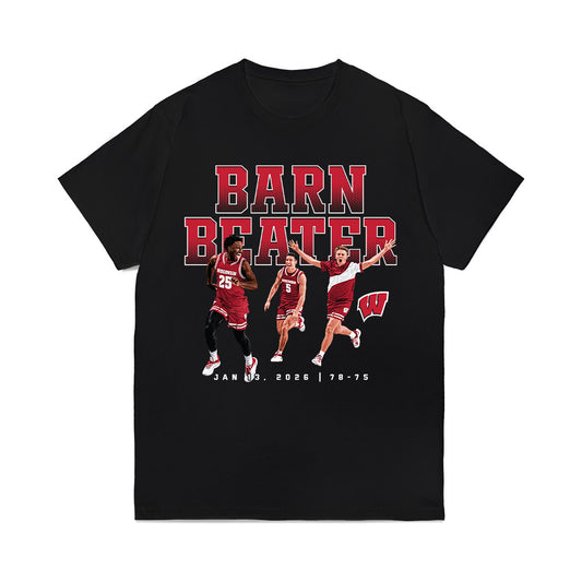 Wisconsin - NCAA Men's Basketball : John Blackwell - Comfort Colors T-Shirt-0