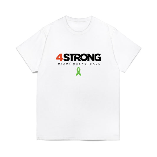 Miami - NCAA Men's Basketball : Marcus Allen - 4 Strong Comfort Colors T-Shirt-0