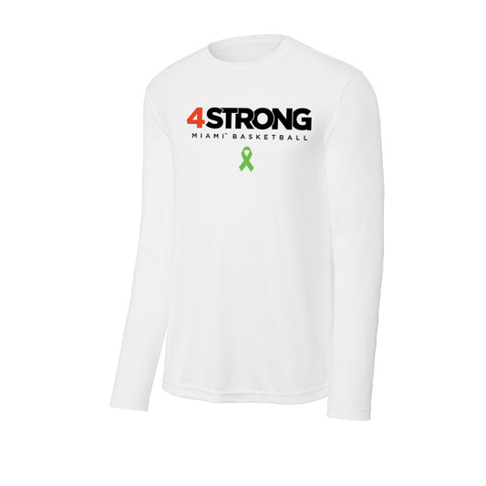 Miami - NCAA Men's Basketball : Marcus Allen - 4 Strong Activewear Long Sleeve T-Shirt-0