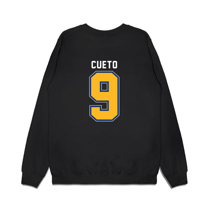 North Carolina A&T - NCAA Men's Basketball : Yancarlos Cueto - Vintage Basketball Shersey Premium Crewneck Sweatshirt-1