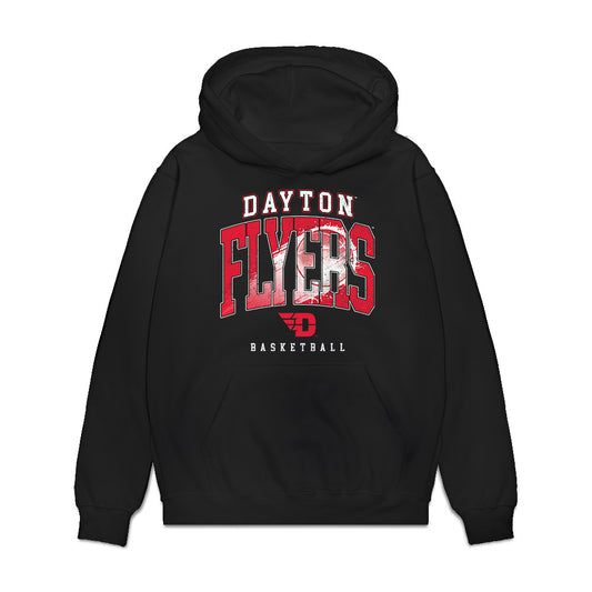 Dayton - NCAA Women's Basketball : Eleanor Monyek - Vintage Premium Hooded Sweatshirt-0