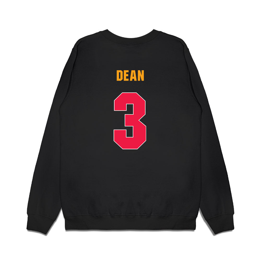 Lamar - NCAA Women's Basketball : Sabria Dean - Vintage Basketball Premium Crewneck Sweatshirt-1