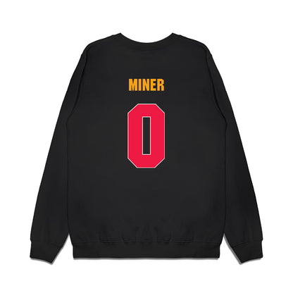 Lamar - NCAA Women's Basketball : T'Aaliyah Miner - Vintage Basketball Premium Crewneck Sweatshirt-1