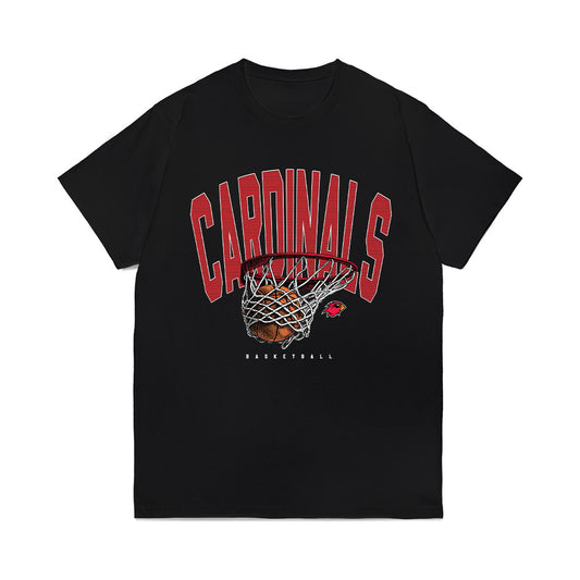 Lamar - NCAA Men's Basketball : Quinton Sanders - Vintage Basketball Comfort Colors T-Shirt-0