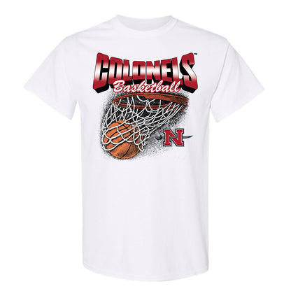 Nicholls State - NCAA Men's Basketball : Grant Sanders - Vintage Shersey T-Shirt-0