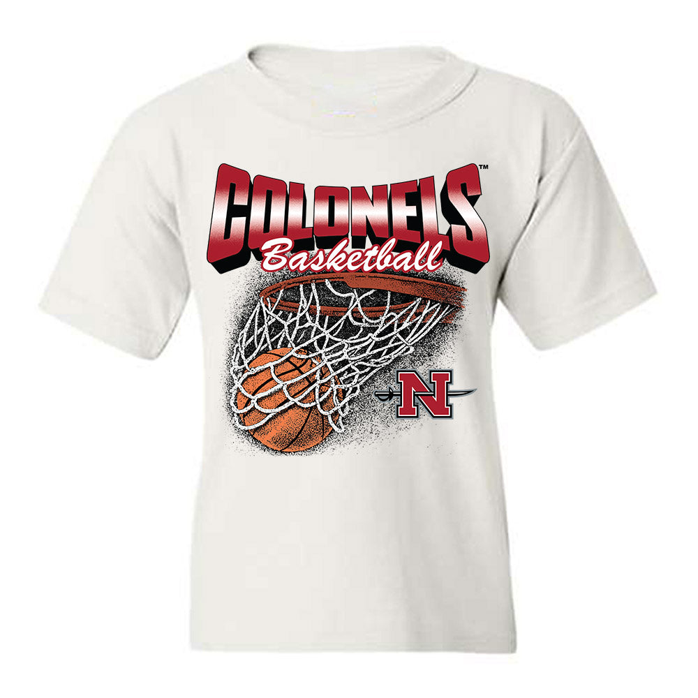 Nicholls State - NCAA Men's Basketball : Grant Sanders - Vintage Shersey Youth T-Shirt-0