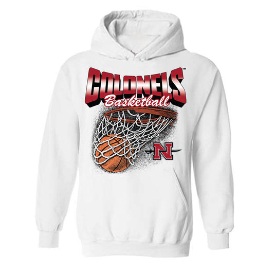 Nicholls State - NCAA Women's Basketball : Rie Rie Kenembeni - Vintage Shersey Hooded Sweatshirt-0