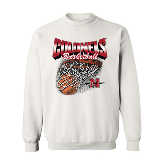 Nicholls State - NCAA Men's Basketball : Grant Sanders - Vintage Shersey Crewneck Sweatshirt-0