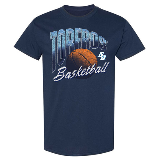 San Diego - NCAA Men's Basketball : Tim Moore Jr - Vintage Shersey T-Shirt-0