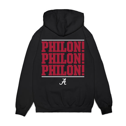 Alabama - NCAA Men's Basketball : Labaron Philon Jr. - Philon Premium Hooded Sweatshirt-1