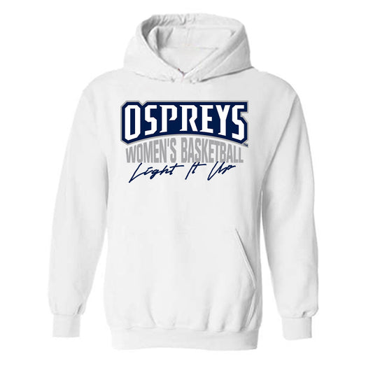 UNF - NCAA Women's Basketball : Nicole Carreno - Classic Shersey Hooded Sweatshirt-0