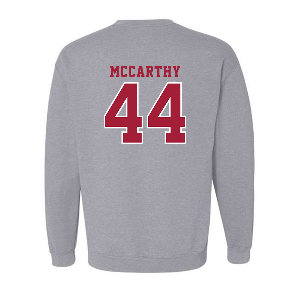 Indiana - NCAA Football : Mitch McCarthy - Helmet Shersey Crewneck Sweatshirt-1