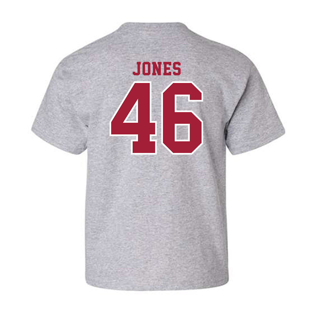 Indiana - NCAA Football : Isaiah Jones - Helmet Shersey Youth T-Shirt-1