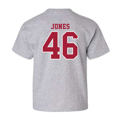 Indiana - NCAA Football : Isaiah Jones - Helmet Shersey Youth T-Shirt-1