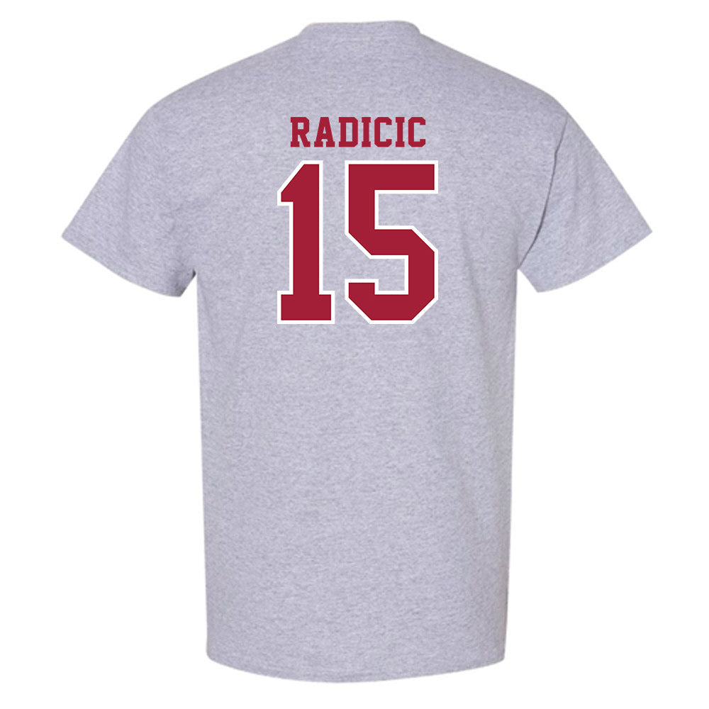 Indiana - NCAA Football : Nicolas Radicic - Helmet Shersey T-Shirt-1