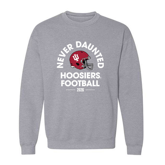 Indiana - NCAA Football : Baylor Wilkin - Helmet Shersey Crewneck Sweatshirt-0