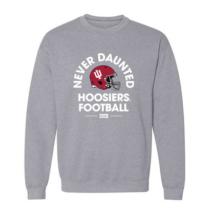 Indiana - NCAA Football : Jacob Savage - Helmet Shersey Crewneck Sweatshirt-0