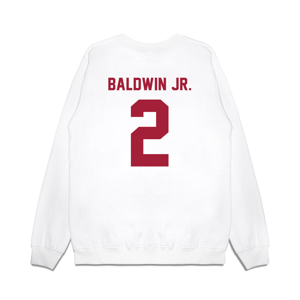 Indiana - NCAA Football : Byron Baldwin Jr. - Undefeated Premium Crewneck Sweatshirt-1
