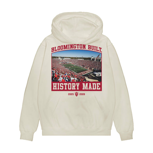 Indiana - NCAA Football : Preston Zachman - Undefeated Premium Hooded Sweatshirt-0