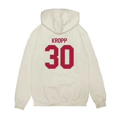 Indiana - NCAA Football : Kyler Kropp - Flipping Champs Premium Hooded Sweatshirt-1