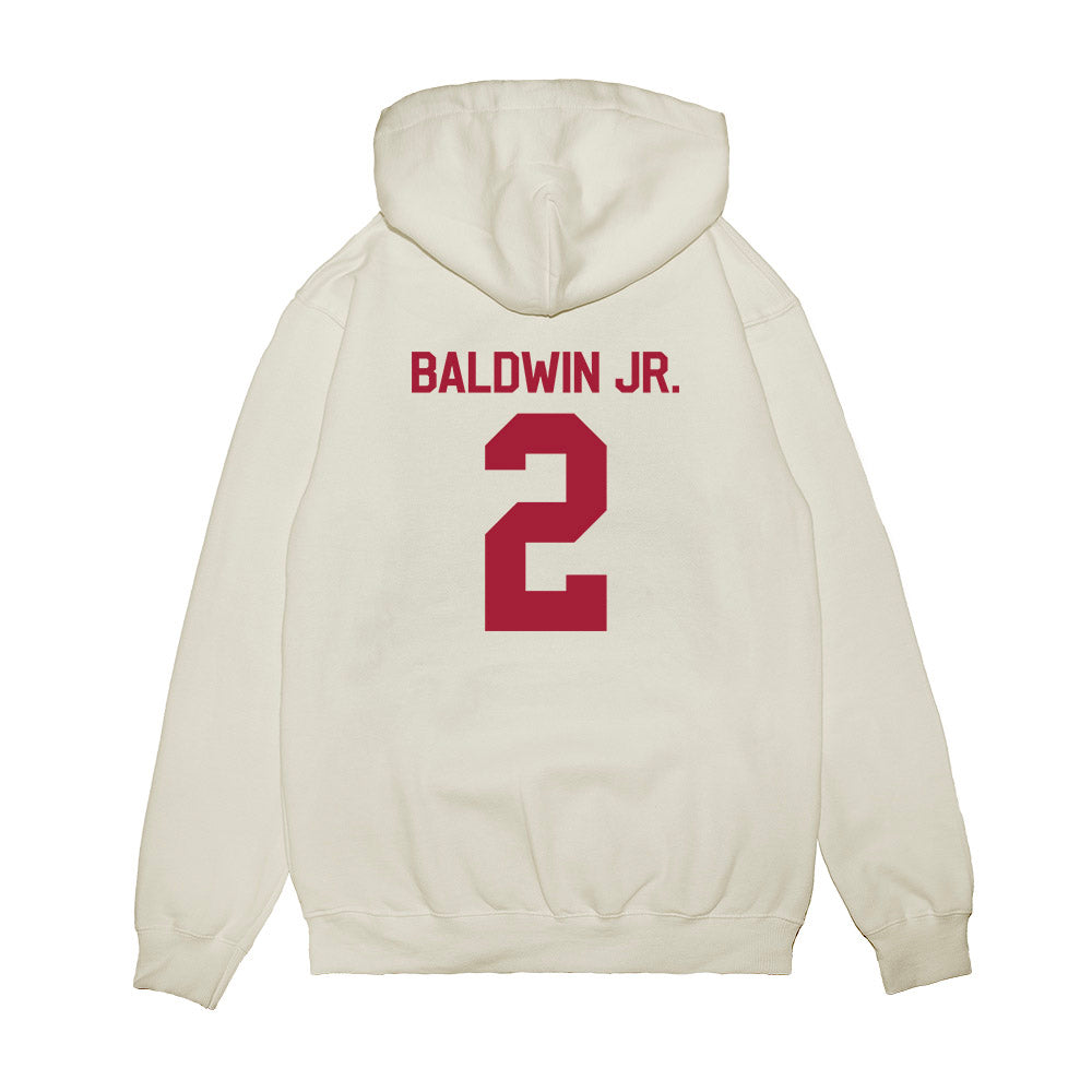 Indiana - NCAA Football : Byron Baldwin Jr. - Flipping Champs Premium Hooded Sweatshirt-1
