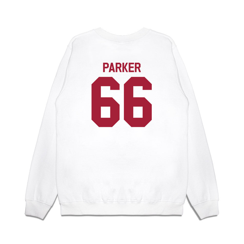 Indiana - NCAA Football : Evan Parker - Flipping Champs Premium Crewneck Sweatshirt-1