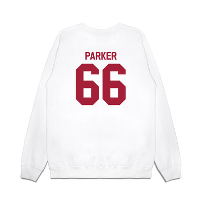 Indiana - NCAA Football : Evan Parker - Flipping Champs Premium Crewneck Sweatshirt-1