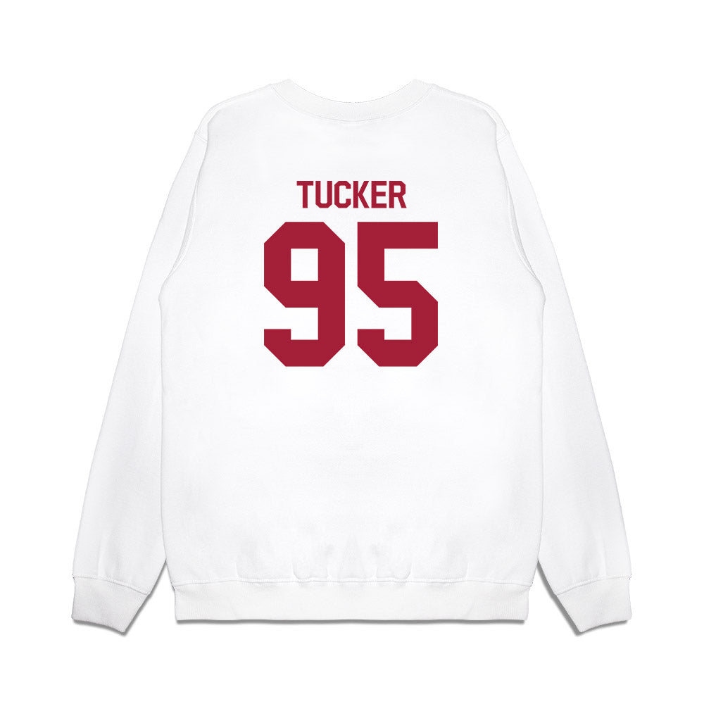 Indiana - NCAA Football : Tyrique Tucker - Flipping Champs Premium Crewneck Sweatshirt-1