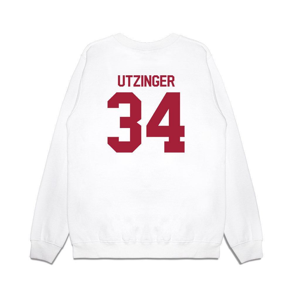 Indiana - NCAA Football : Jeffrey Utzinger - Flipping Champs Premium Crewneck Sweatshirt-1