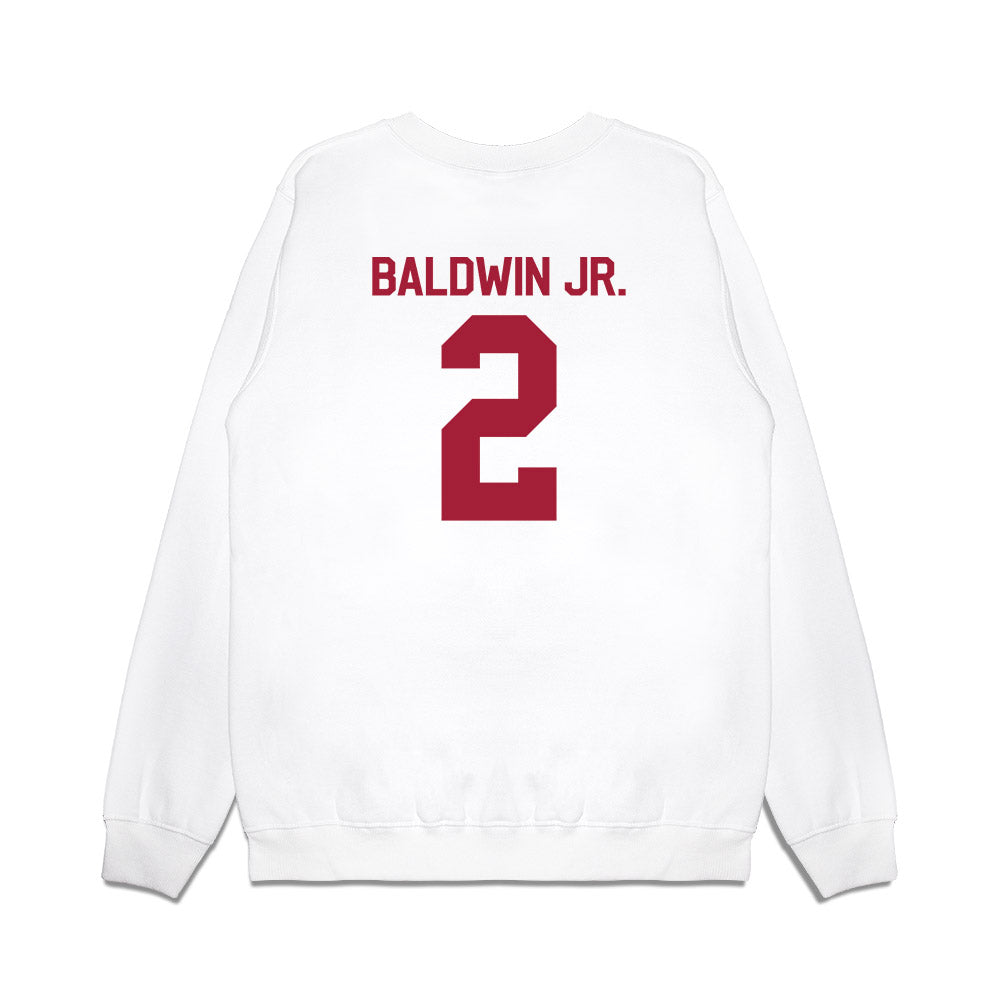 Indiana - NCAA Football : Byron Baldwin Jr. - Flipping Champs Premium Crewneck Sweatshirt-1