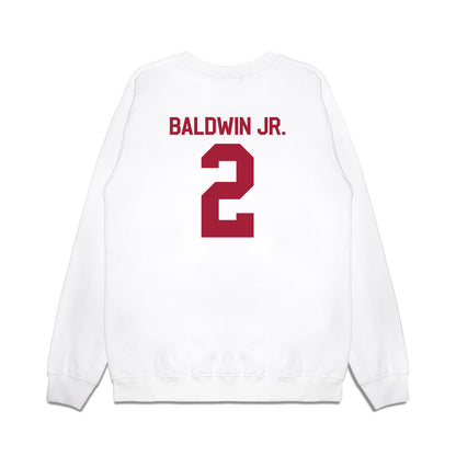 Indiana - NCAA Football : Byron Baldwin Jr. - Flipping Champs Premium Crewneck Sweatshirt-1