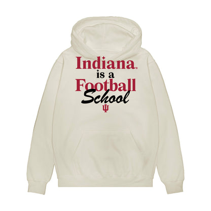 Indiana - NCAA Football : Evan Parker - Flipping Champs Premium Hooded Sweatshirt-0