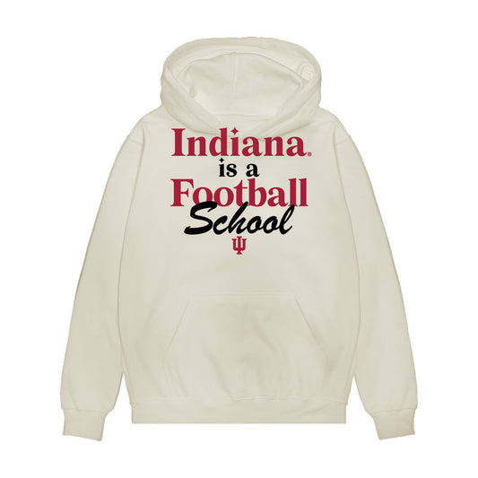 Indiana - NCAA Football : Evan Parker - Flipping Champs Premium Hooded Sweatshirt-0