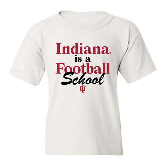 Indiana - NCAA Football : Alberto Mendoza - Flipping Champs Youth T-Shirt-0