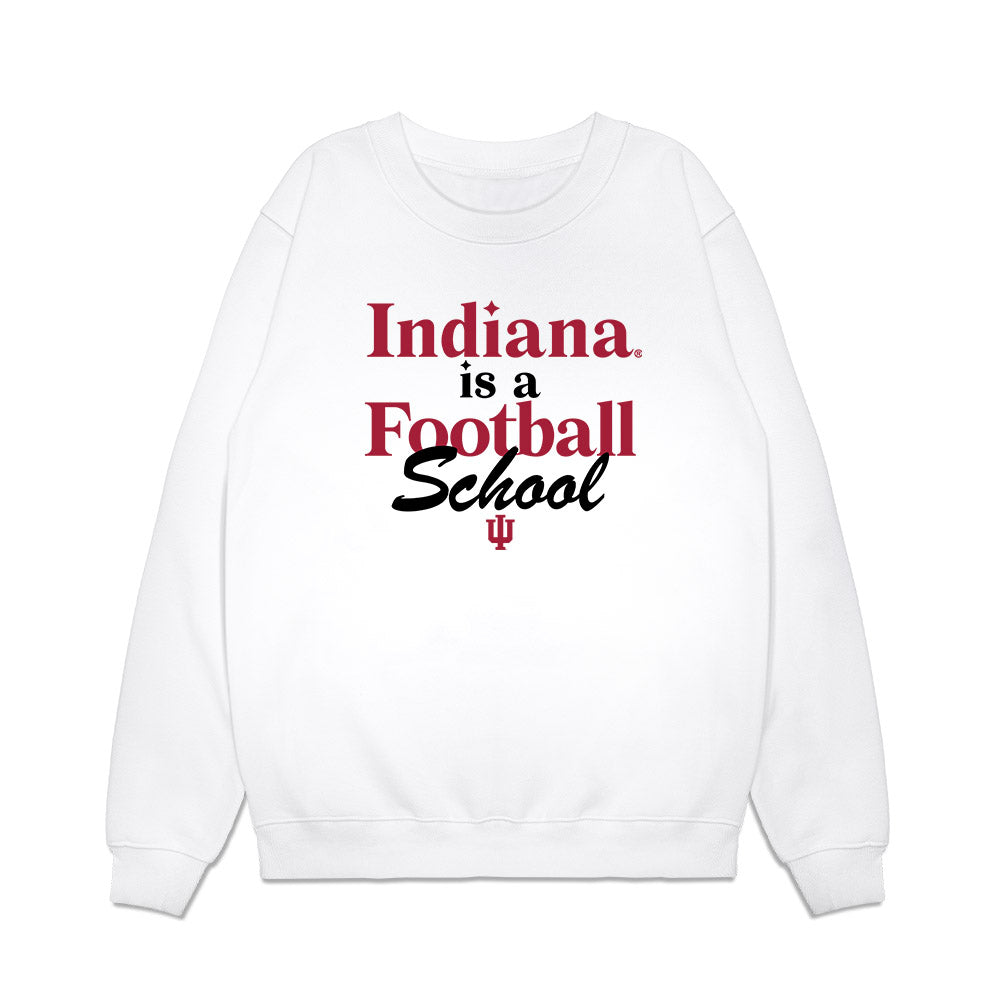 Indiana - NCAA Football : Mitch McCarthy - Flipping Champs Premium Crewneck Sweatshirt-0