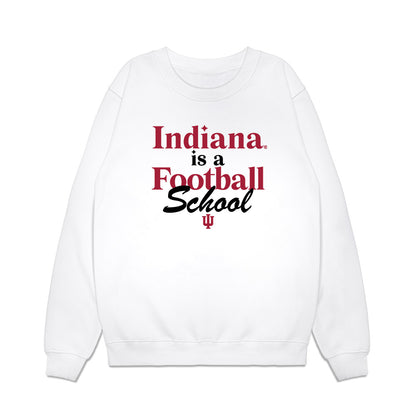 Indiana - NCAA Football : Evan Parker - Flipping Champs Premium Crewneck Sweatshirt-0