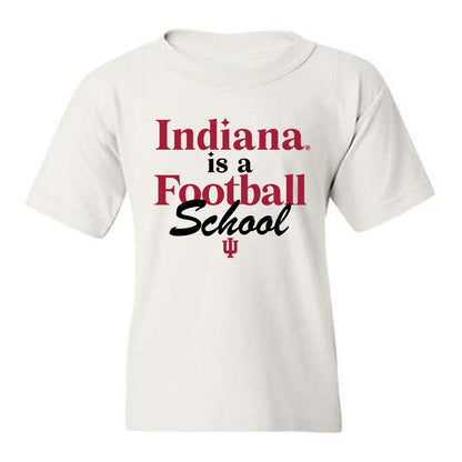 Indiana - NCAA Football : Jeffrey Utzinger - Flipping Champs Youth T-Shirt-0